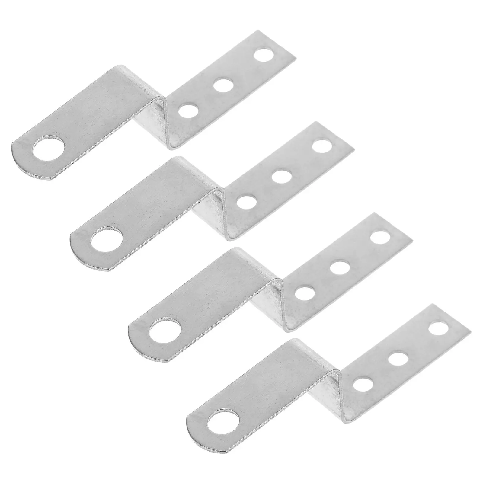 4Pcs Z-Shaped Corner Brackets for Furniture, Cabinets, Shelves & Photo Frames – Heavy-Duty Drawer Lock Supports