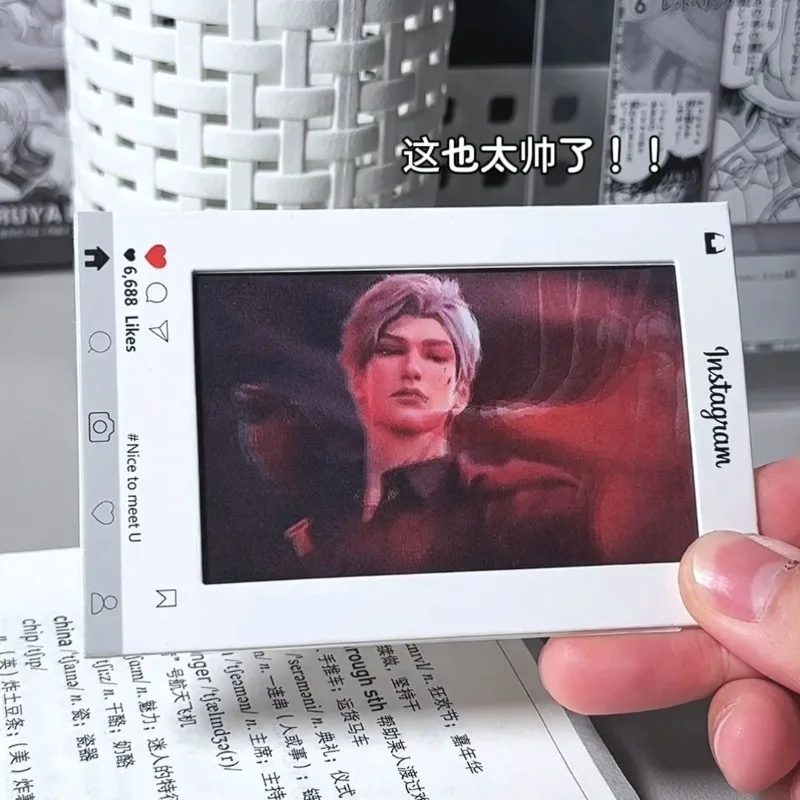 2Pieces Game Love and Deepspace Double Sided Printing Card Exquisite Sylus Qin Che Cards for Gift and collection