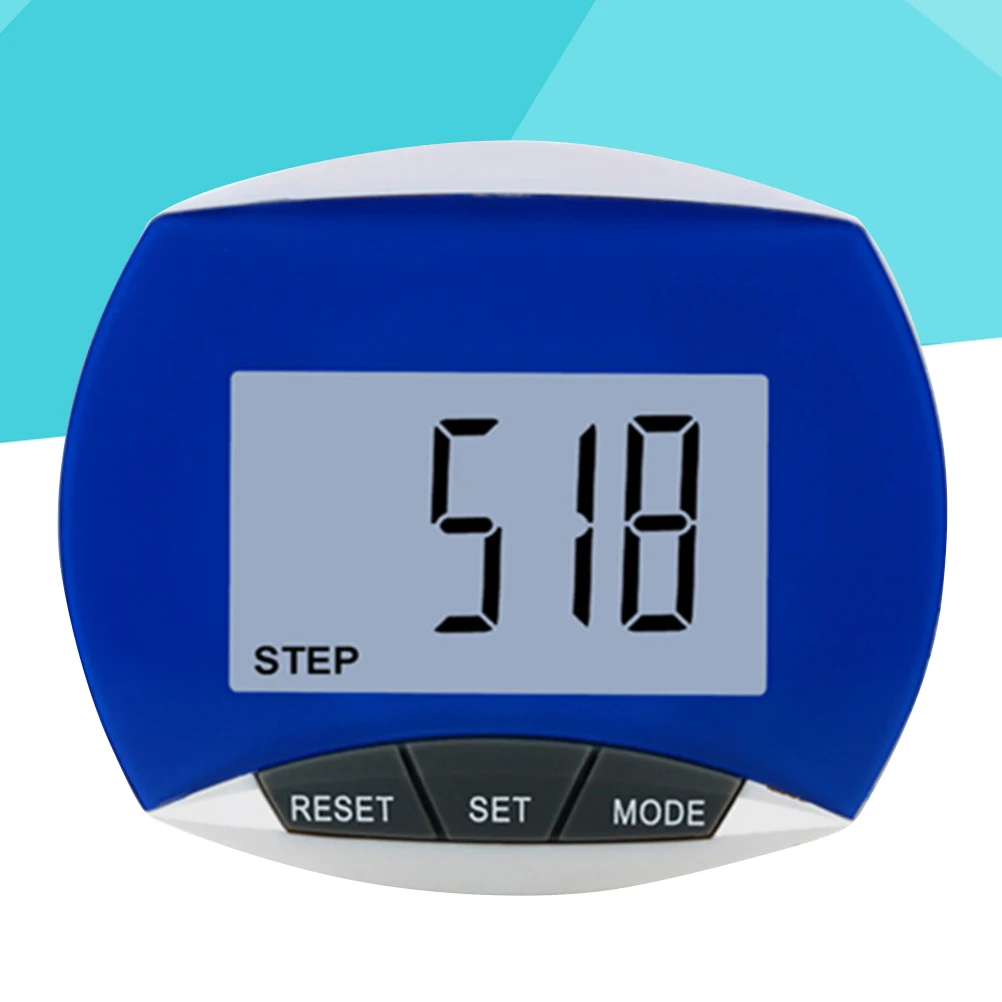 

Multifunctional Pedometer Running Fitness Tracker Durable Portable Sports Accessories For Men Women Red Walking Plan Helper