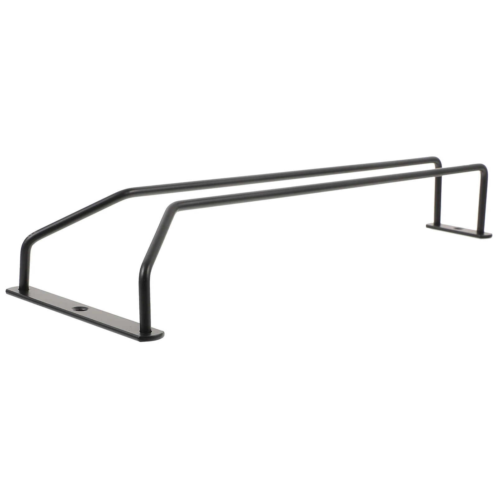 

1pc Stainless Steel Wine Glass Under Shelf Wine Cup Holder For Bar Restaurant Kitchen Glass Display Mounted Stemware