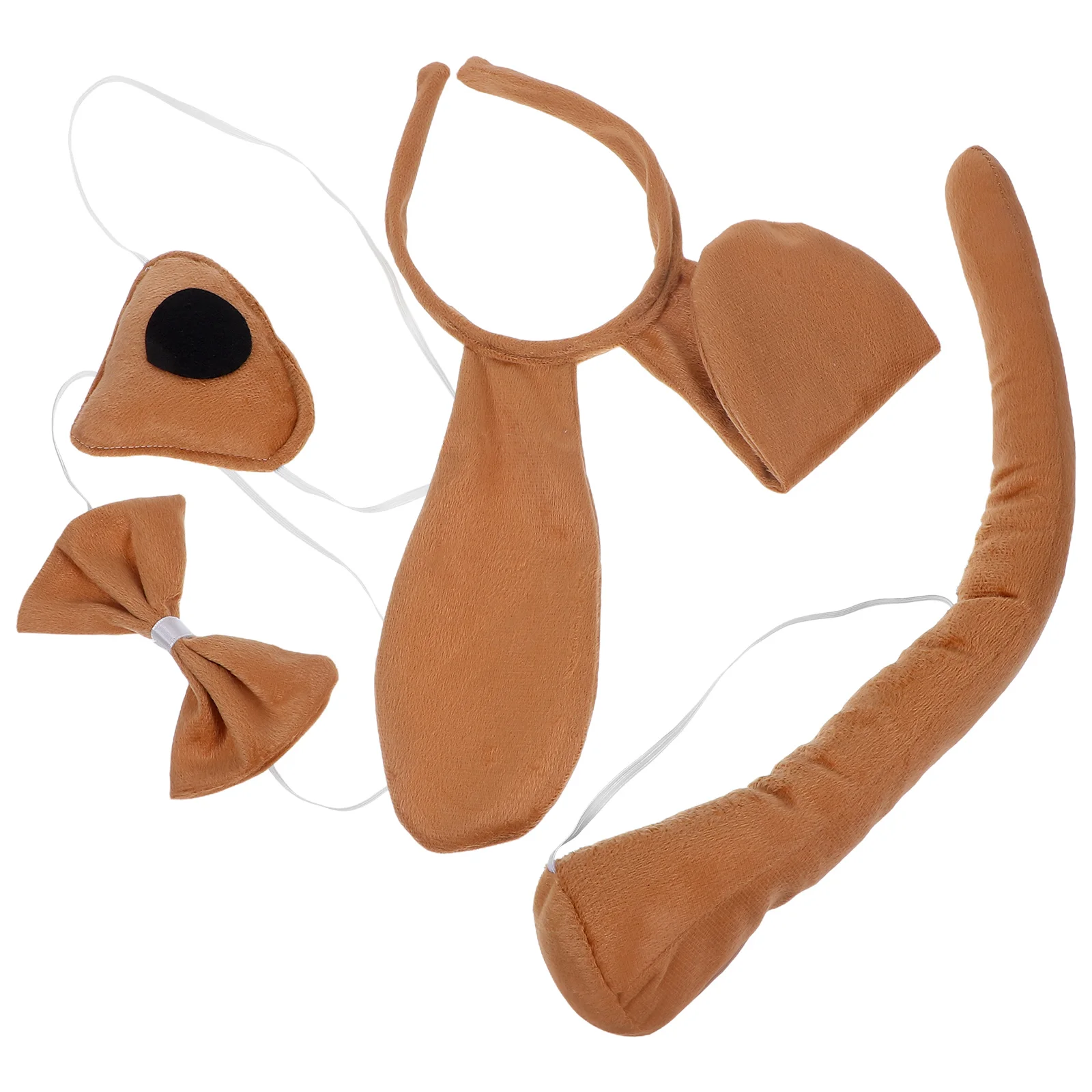 

Children's Dog Clothing Headbands Costume for Fabric Animal Ear Hairbands