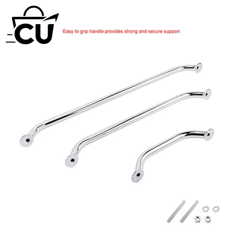 SS 316 Grab Handle Door Handrail Grip Rail Grab Bar Handle with bolt Boat Hatch Yacht Marine Bathroom Hardware
