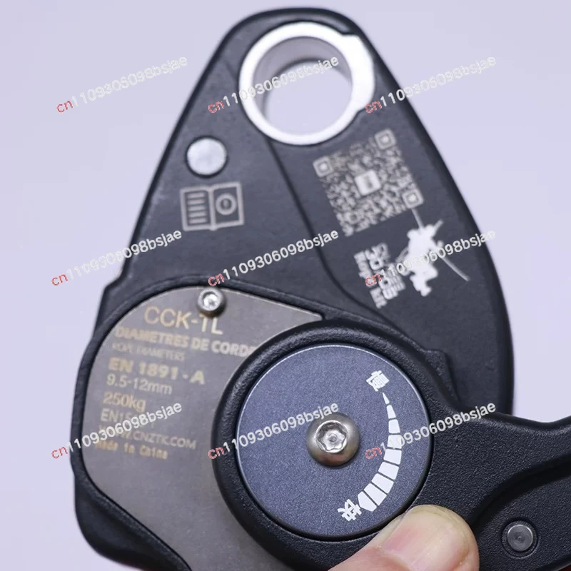 CCK-TL Rope descender Manual stop Outdoor climbing Speed downhill Aerial work protector Slow descender