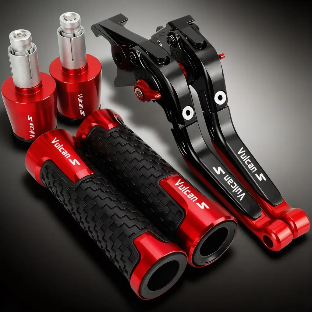 

For KAWASAKI VULCAN S650cc s650 VULCANS VULCAN S 650 2015-2023 Motorcycle Brake Clutch Levers Handlebar Handle Hand Grips Ends