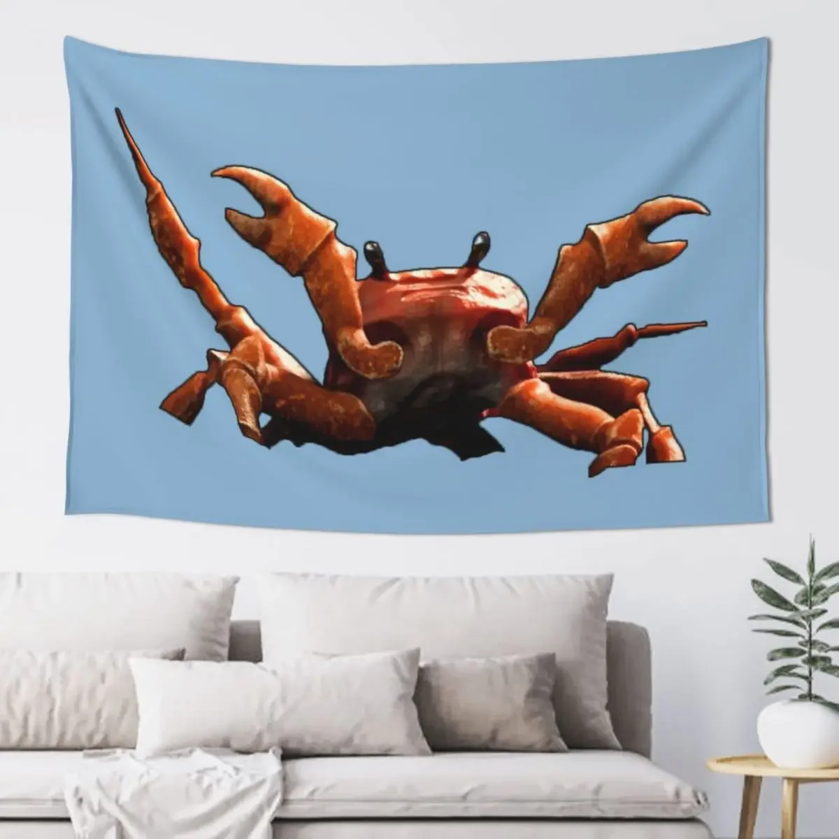 Crab Rave Tapestry Bedroom Deco Bedroom Decoration Tapestry