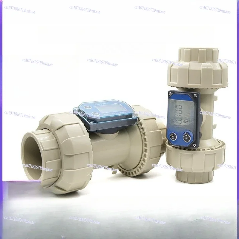 PPH High Temperature and Corrosion Resistance Water Flow Sensor Large Flow Farmland Irrigation Water Treatment