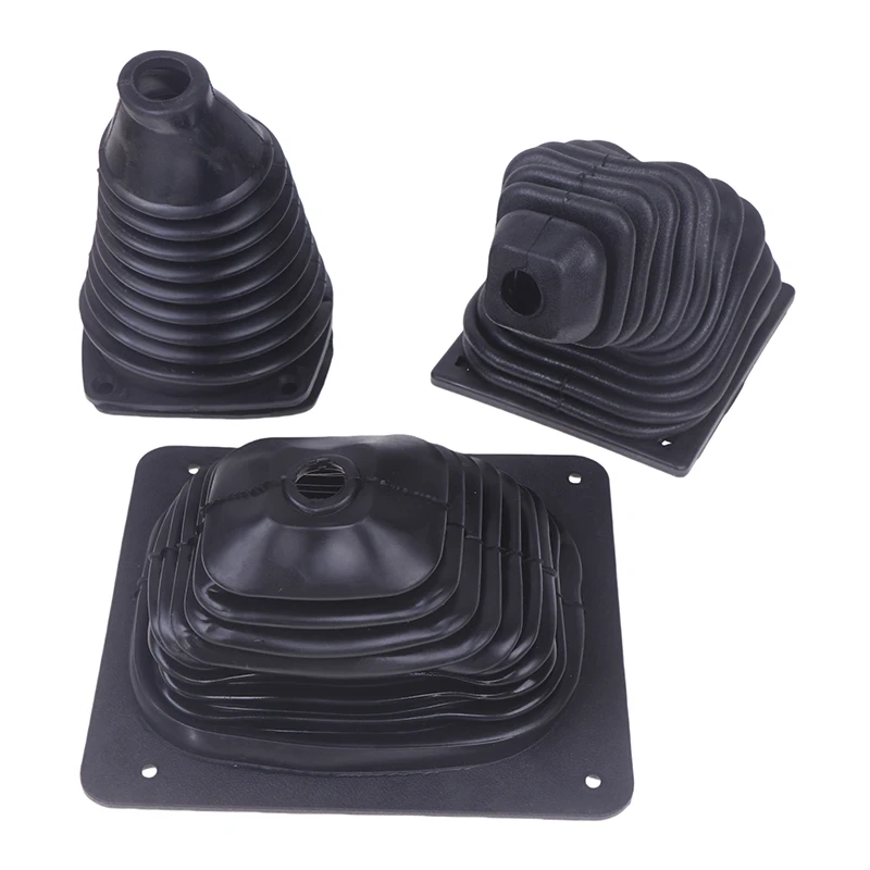 Cubierta antipolvo para carretilla elevadora, palanca de cambios de cargador, manija de válvula multidireccional, funda de goma, cuero antipolvo, 1 Uds.