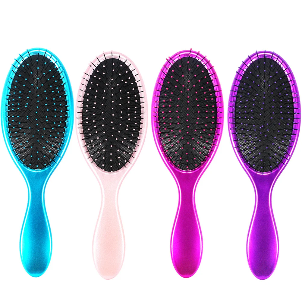

Anti-Static Massage Comb Purple Durable Hair Care Tool Scalp Stimulator Smooth Hairdressing Comb For Daily Use