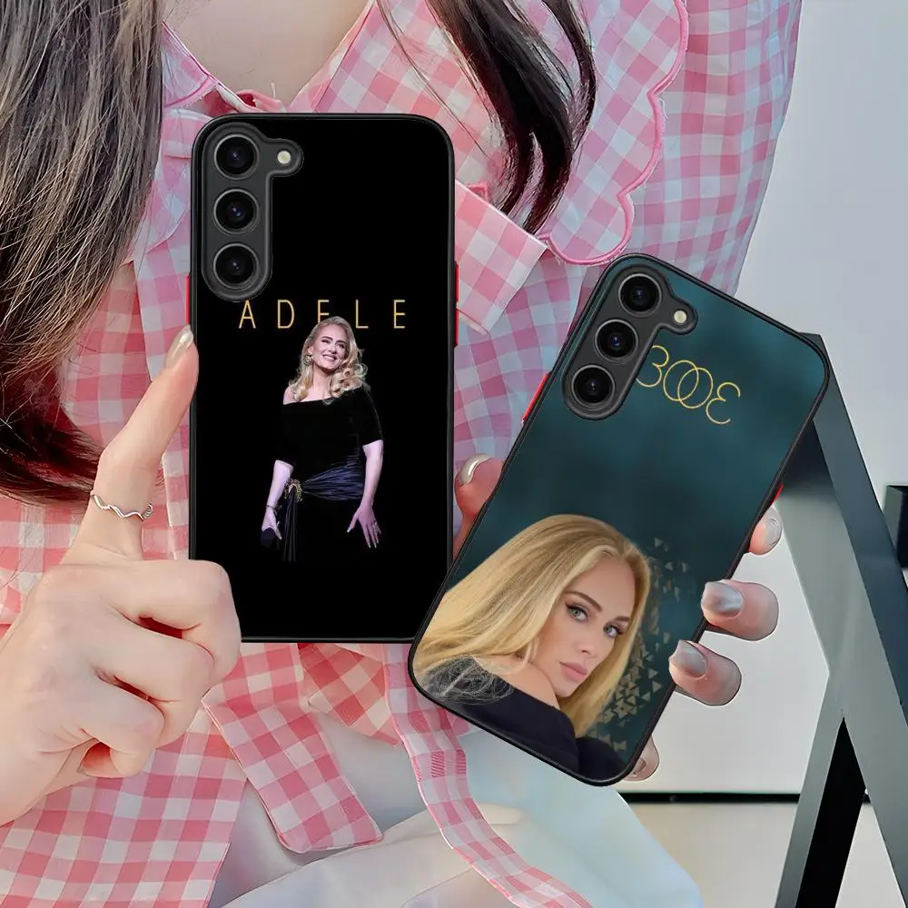 Adele Adkins Phone Case for Samsung Galaxy S26 S25 S24 S23 S22 S21 Plus FE Ultra Skin Feel Shockproof Cover