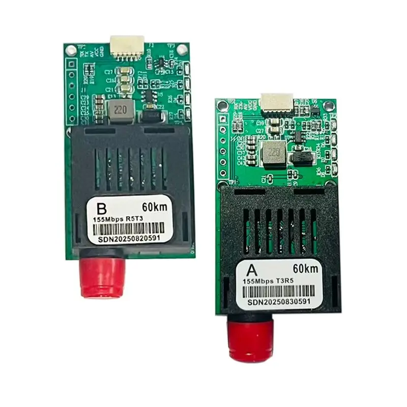 Reliable-FC Port Optical Transceiver Module TX+ RX 60KM TTL Optical Transmitter Receiver CRSF/UART/SUBS Terminal Equipment,FC Po