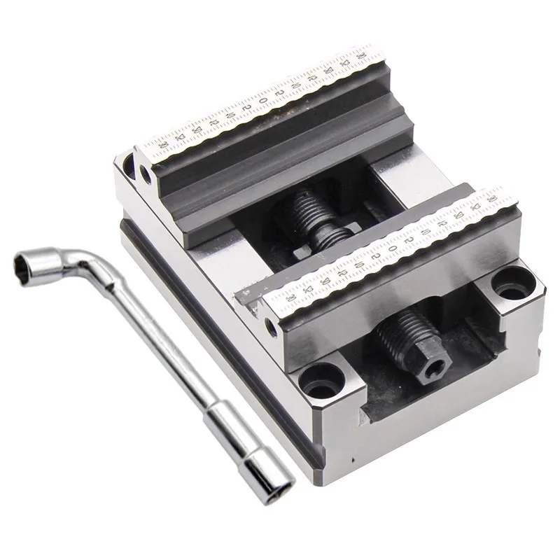 ZY60-80 ZY70-100 Four/Five Axis Turntable Fixture Self Centering CNC Vise CNC Machining Center Concentric Flat Nose Pliers