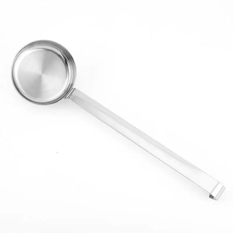 For Serving Spread Cream Tool Long Metal Soup Pizza Sauce Spoon Baking Measuring Scoop Tomato Cups With Handle Kitchen Ladle