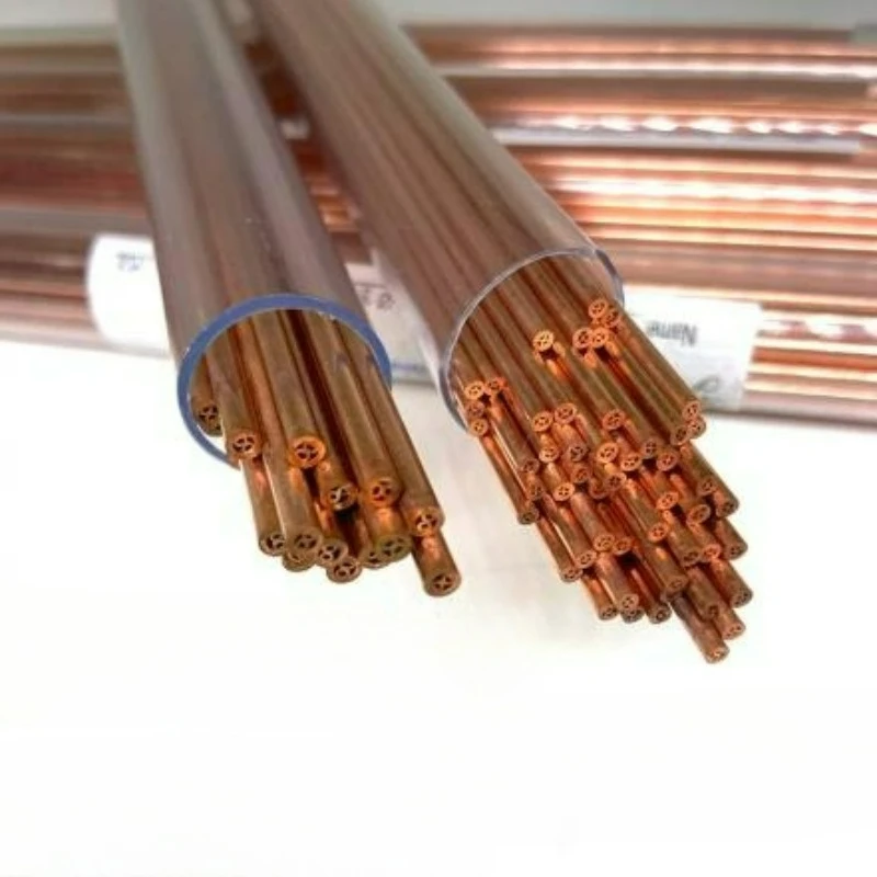 20-100pcs OD1mm-3mm Length 400mm/500mm Hot Selling Porous Brass Electrode Tube Diameter Used in WEDM Drilling Machine