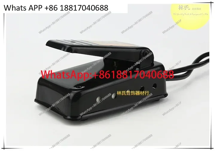 Hoist foot pedal, jewelry hoist grinder general iron foot pedal, speed regulation, hoist accessories