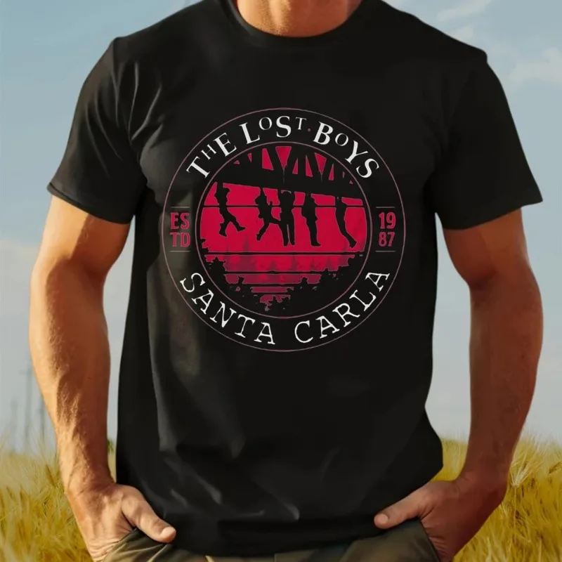 Lost Boys Retro Movie T-shirt Summer Breathable Quick Drying Sports and Leisure Unisex T-shirt