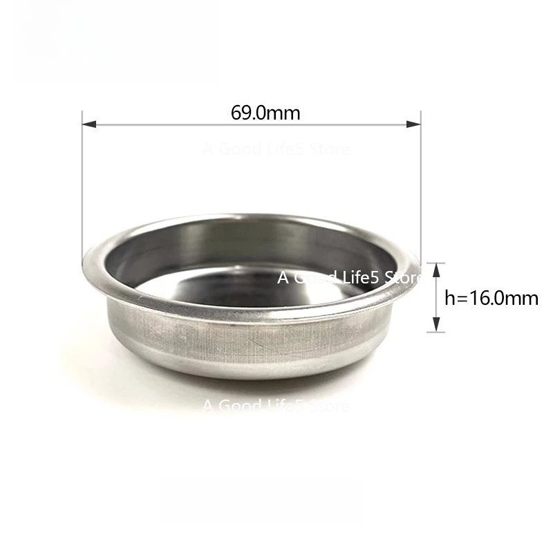 

Apply To Welhome Coffee Machine KD310/330/210/410/510X Cleaning Blind Bowl Blind Cup 58mm