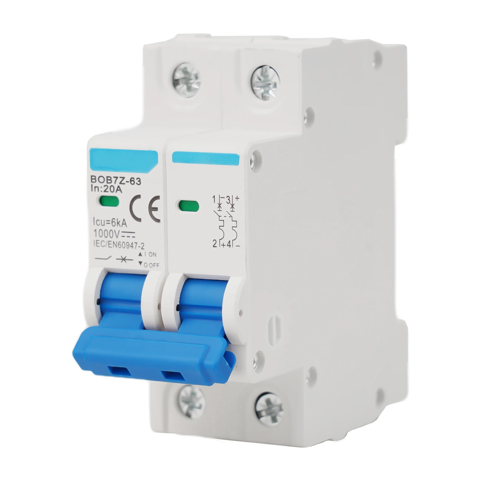 サーキットブレーカーの商業用途および制御用途　内部回路の効率的な保護のためのサーキットブレーカー