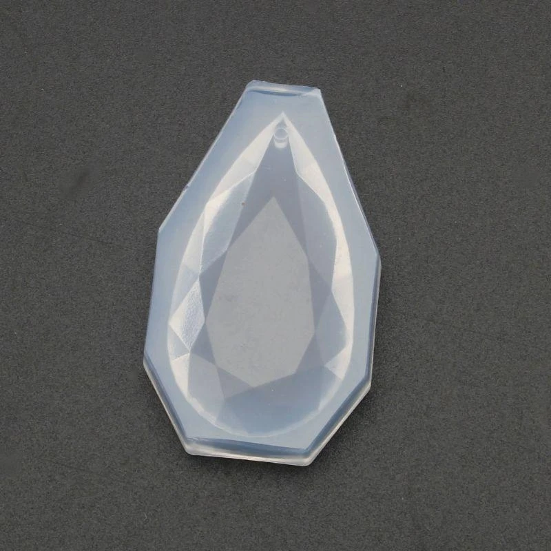 Silicone Resin Molds for Jewelry Epoxy Resin Water Drop Necklace Stone Mold for UV Resin Crafts DIY Jewelry Making