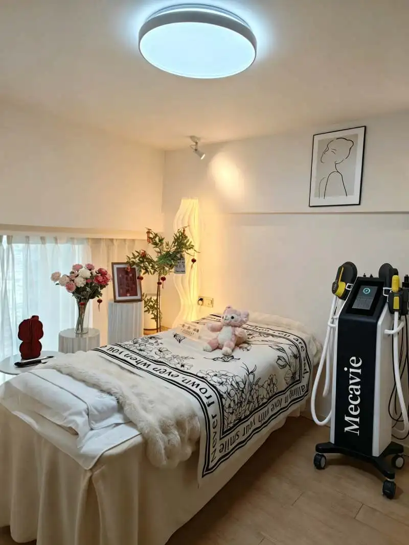 Vertical 5 Handle Magnetic Sculpt Machine 15T EMS RF EMT Muscle Building Fat Loss Body Contouring Postpartum Repair Spa Slimming