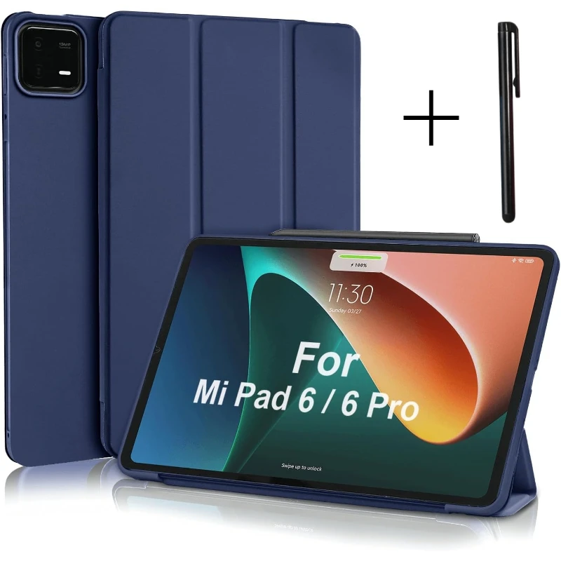 Magnet Case For Xiaomi Mi Pad 6/Mi Pad 6 Pro 11inch 2023 Tablet Cover Xiaomi PAD 6 Pro 5G 11