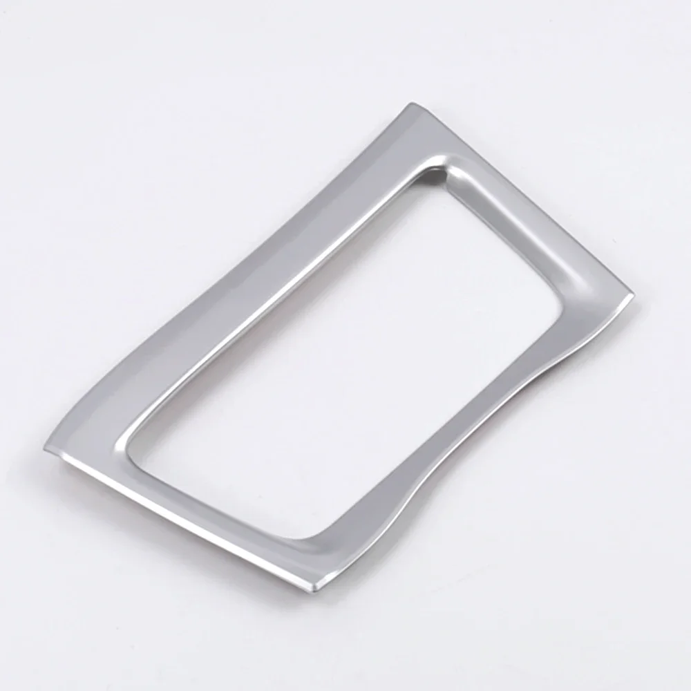 For 2012-2016 Honda CR-V 2013 2014 2015 CRV Matte Chrome Center Display Screen Frame Navi Panel Cover Car Navigation Frame Trim