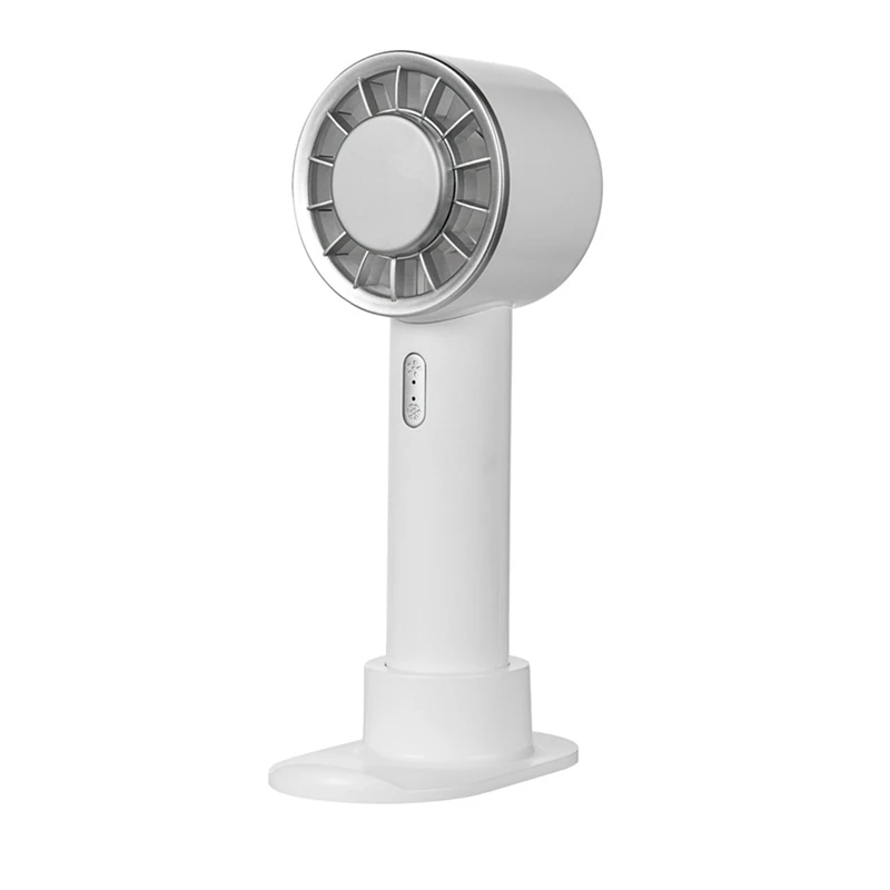 Portable Hand Fan Semiconductor Refrigeration Cooling 2200Mah Battery USB Rechargeable Handheld Fan Air Cooler Outdoor