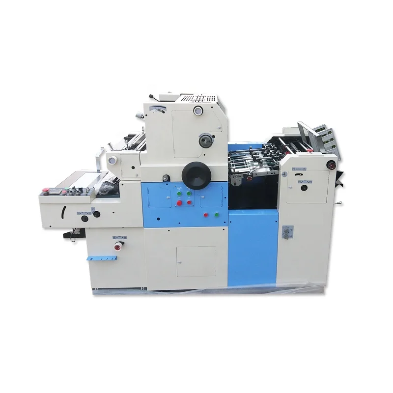Customized Paper Printing Machine Most Popular Model Single Color Mini Offset Printing Machine With Numbering&Perforating