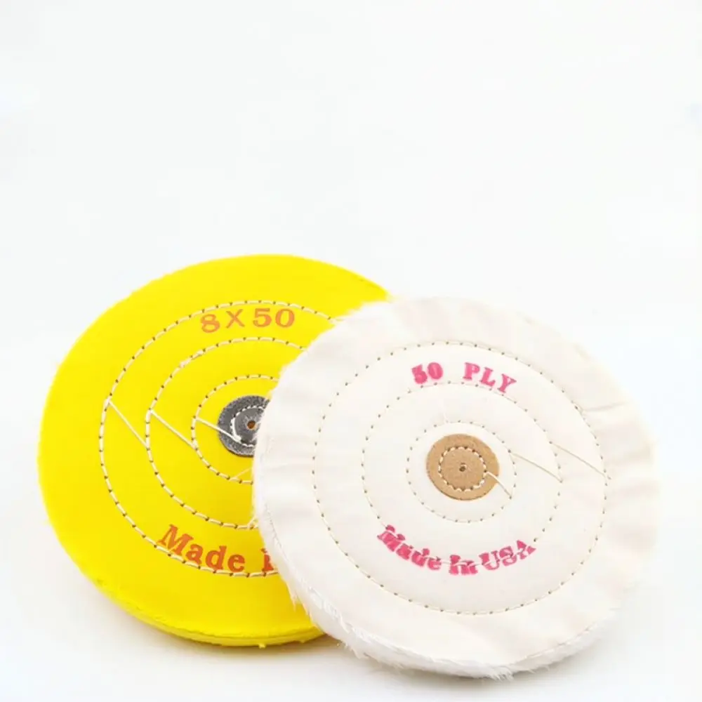 Polishing Buffing Wheel For Keyoute Cotton Pad For Bench Grinder Rotary Tool Stainless Steel Jewelry Acrylic Finishing