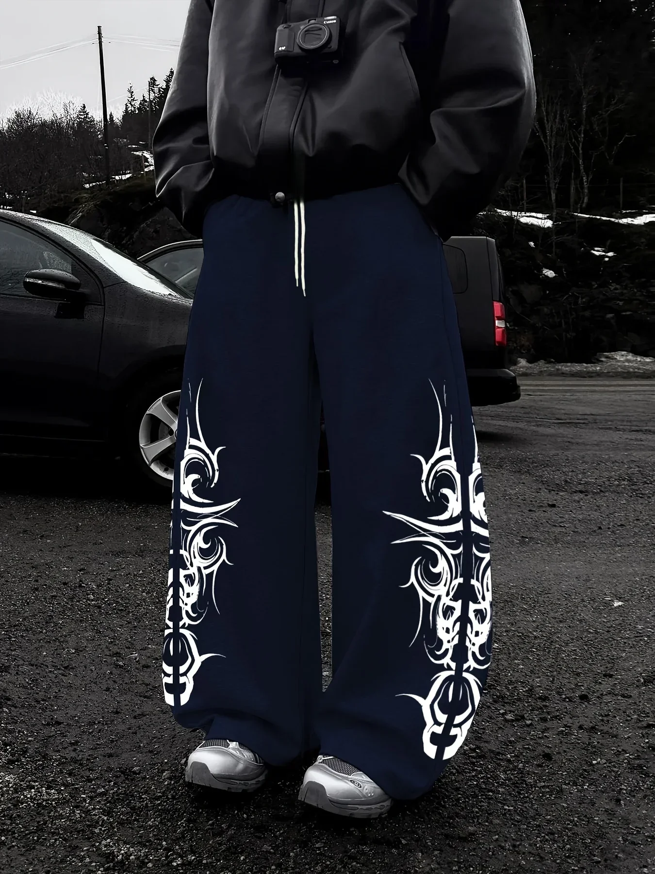 Gothic Sports Jogging Pants Straight Leg for Men Women Kids Casual Autumn Street Fashion 2026 Hot Selling New