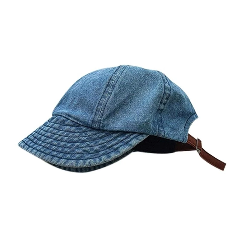 

J15U Baby Wide Brim Baseball Cap Baby Sport Jean Ears Hat for Spring Summer for School Kindergarten Infant SunHat