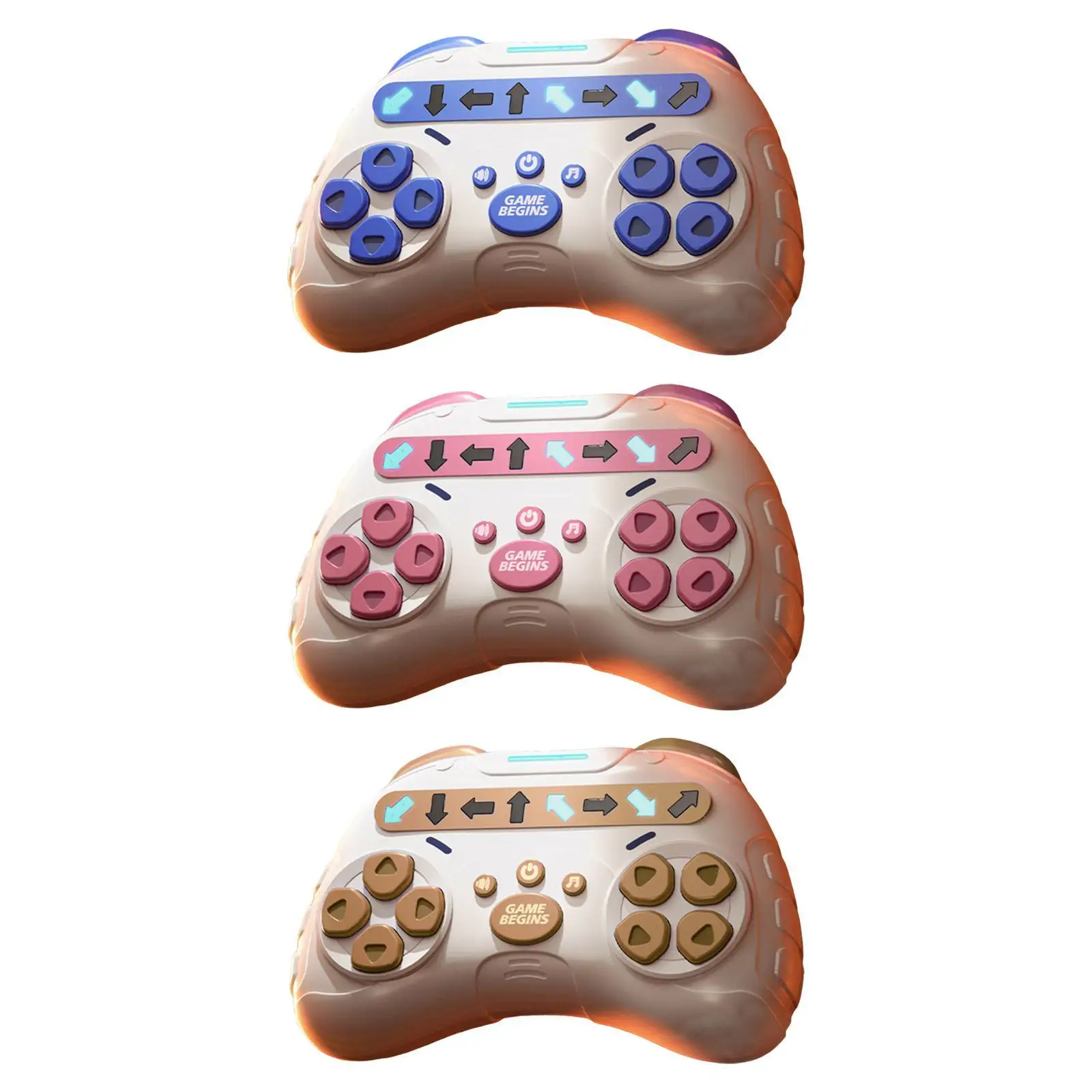 Ritme Game Machine Educatief Hersentraining Speelgoed Handheld Fidget Spel voor volwassenen Tieners Kinderen Jongens Meisjes Valentijnsdag Cadeau