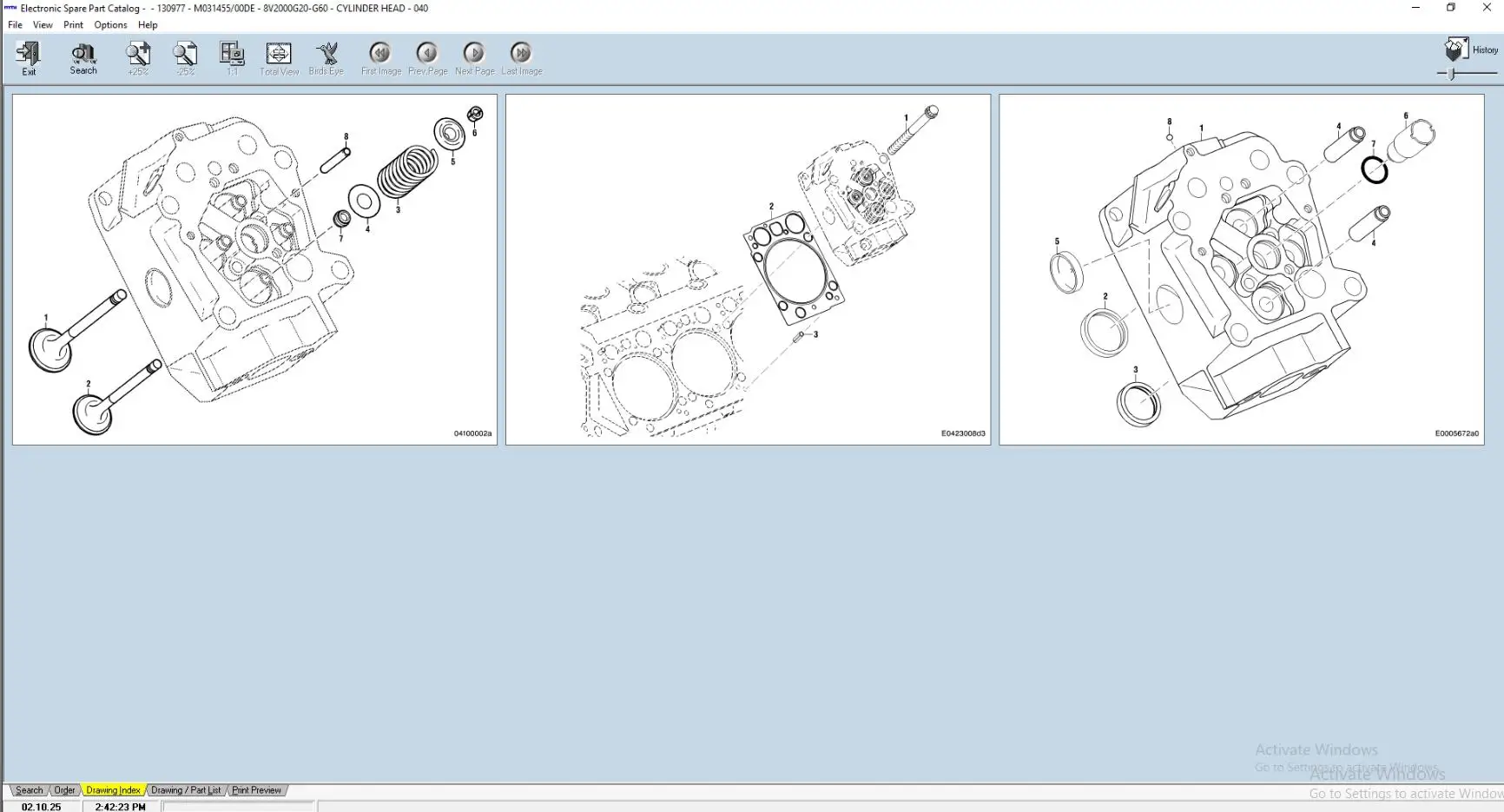 EPC-SOFTWARE MTU EPC ETK 2.0 Electronic Parts Catalog