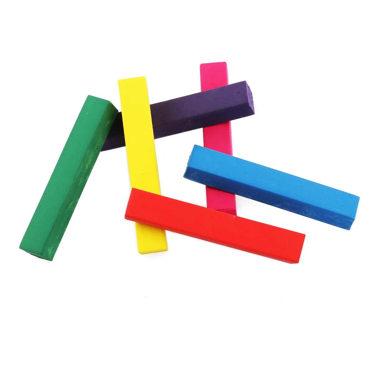 

6 Colors Temporary Pastel Hair Chalks Kit for Instant DIY Hair Coloring Effect Lasts 1-2 Washes Vibrant Fade Resistant Fun Style