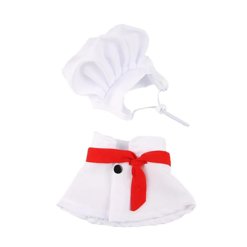 

Creative Cute Pet Cooking King Hat Comfortable Stylish Chef Hat Set Adjustable Cat Transformation Dress Pet Fashion Show