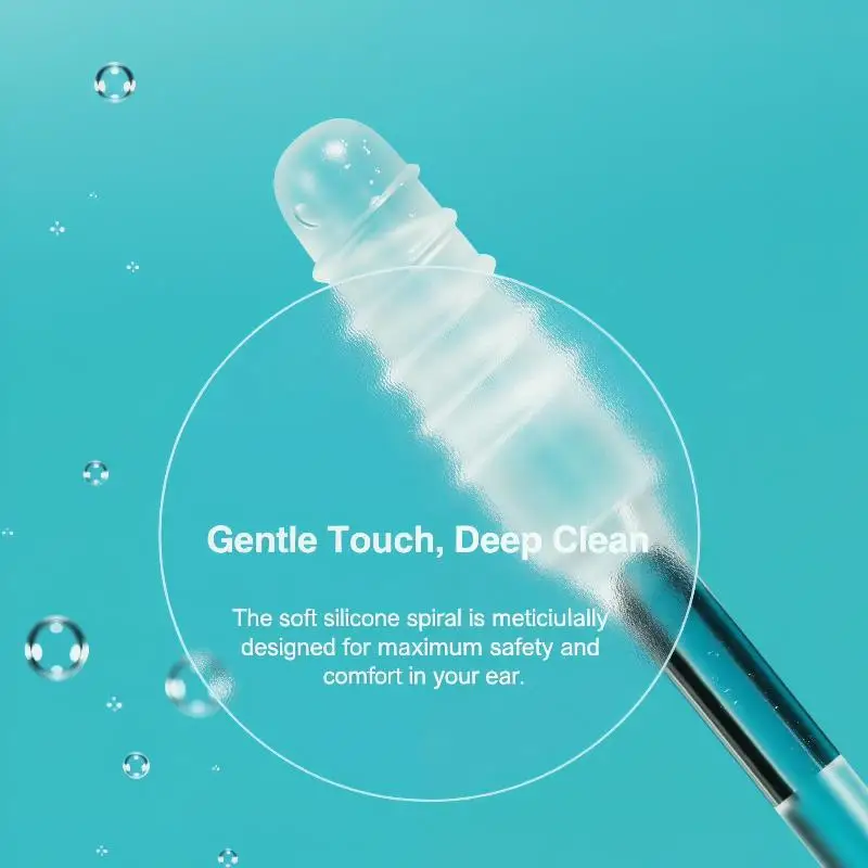 Ear Cleaner 24Pcs Sticky Double-headed Earpick for Consistent Ear Care and Comfort