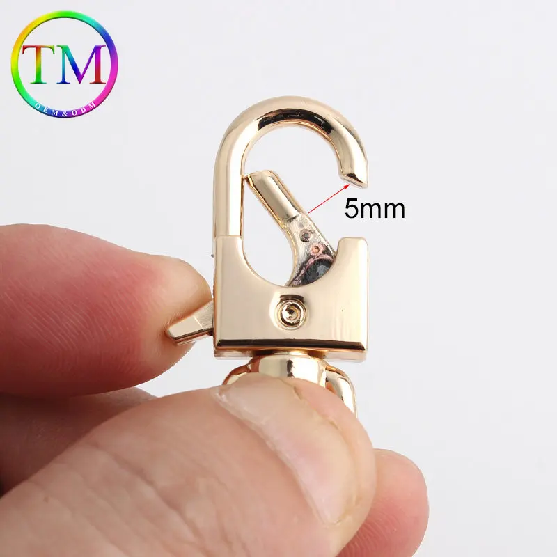 10-50Pcs Zinc Alloy Shoulder Strap Buckles Connector Custom Swivel Trigger Clasps Clips Snap Hook Diy Sew Hardware Accessories