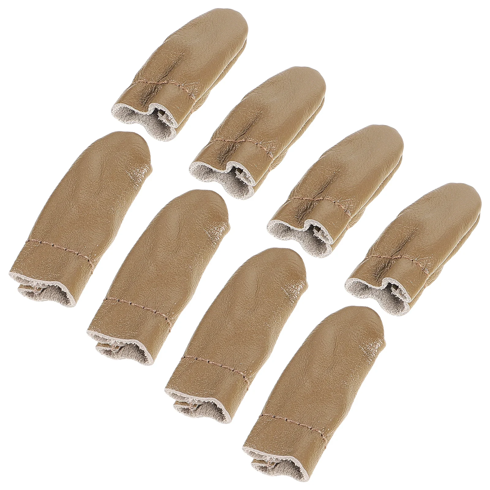 4 مجموعة كشتبان حامي الاصبع 4 مجموعات Diy بها بنفسك الخياطة كم ل اليد اللحف إبرة التلبيد عبر غرزة الحياكة الإصبع #3