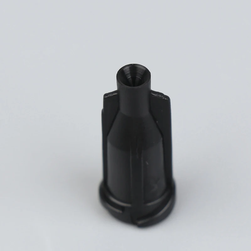 100PCS Plastic Syringe Tips Caps Injector Dispenser Dispensing Needle Sealing Plug Standard Syringe Luer Stop Caps Supplies
