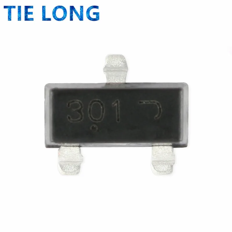 20Pcs FDV301N 301 SOT-23 FDV302P 302 FDV303N 303 FDV304P 304 FDV305N 305 MOS field effect tube p-channel transistor