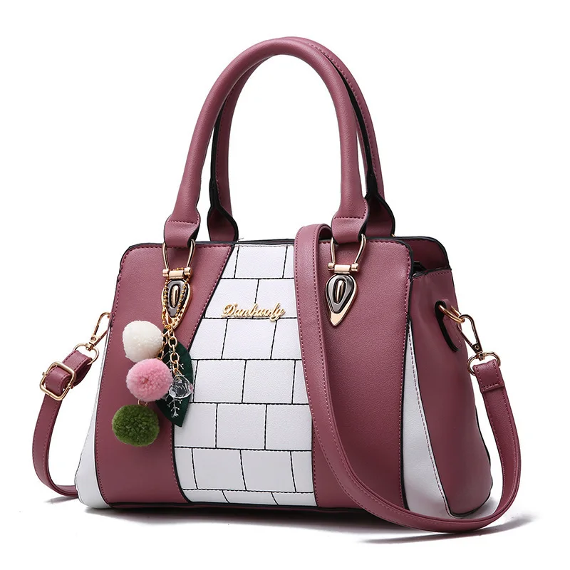 New Simple Ladies Casual Luxury Design Bag Trendy Women Bag Shoulder Bag Women Large Capacity Fashion Handbag