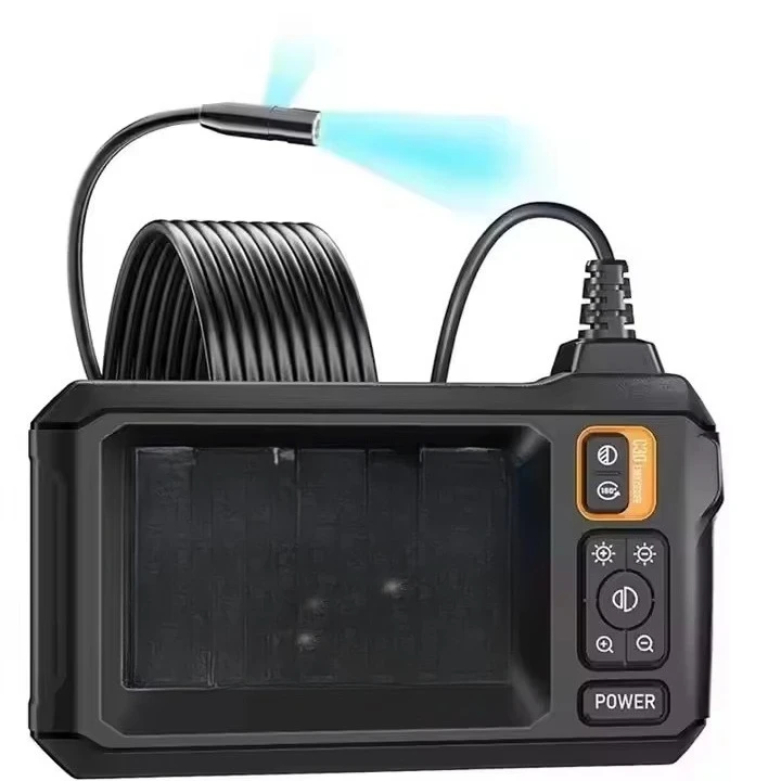 

Industrial Endoscope Camera 8mm HD1080P 4.3inch IPS Screen 1080P Pipe Inspection Camera for Car Repair IP67 Waterproof 8 LEDS