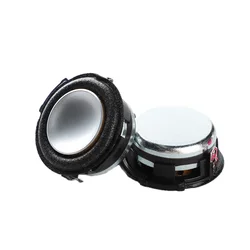 2Pcs/lot 1 Inch 4 Ohm/8ohm 4W Speaker 31MM Full Range Audio Portable Woofer Loudspeaker DIY Bluetooth Home Sound System
