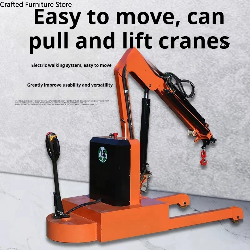Fully Electric Mobile Crane Hydraulic Small-sized Stable Lifting Crane Hoisting Equipment Commercial Machinery Macară ZY60DJ
