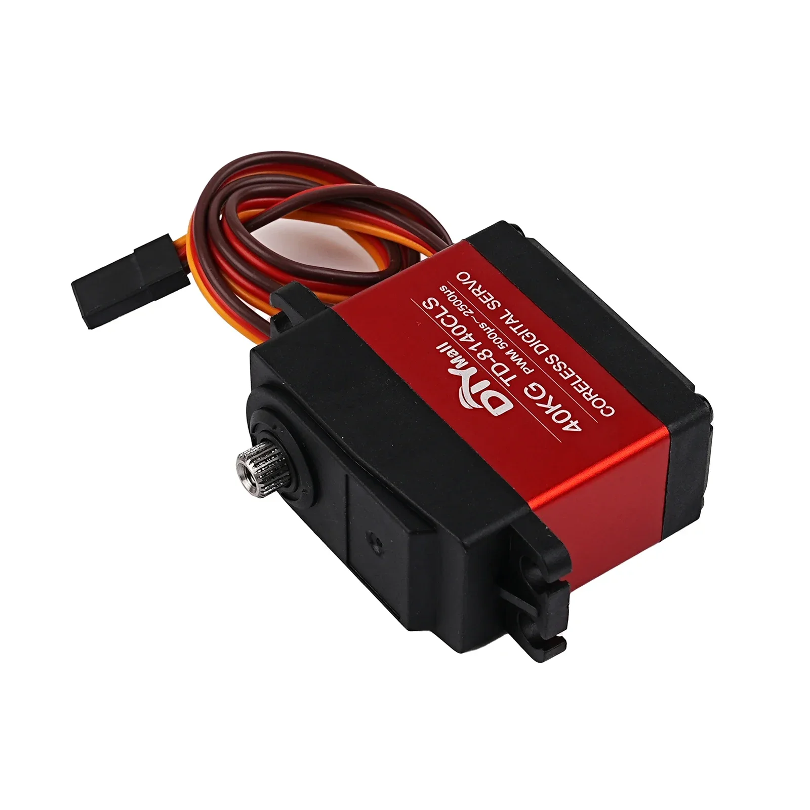 40KG RC Servo 180/270/360 Gradi Coreless Metal Gears PWM Servomotori Digitali Motore TD-8140CLS Per 1/8 1/10 Bilancia Auto Veicolo