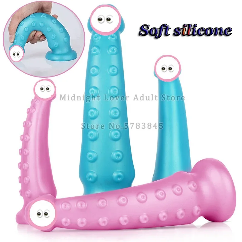 2021 Huge Silicone Anal Plug Glans Dildo Butt Plug Expansion Vagina Stimulation Prostate Massager G spot Stimulator Sex products