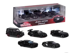 Majorette 1/64 Black gold Edition Giftpack for Benz  Nissan GT3 Diecast Model Car Kids Toys Gift