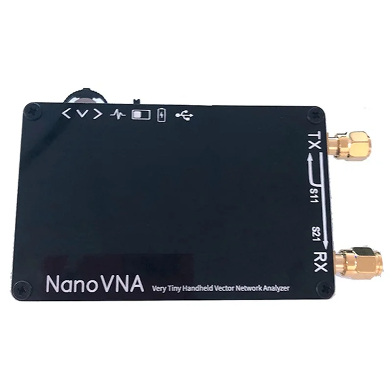 NanoVNA VNA 2.8 Inch LCD HF VHF UHF UV Vector Network Analyzer 50KHz - 900MHz Antenna Analyzer Built-in Battery HOT