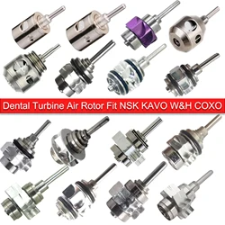 Rotor de turbina Dental, Cartucho de turbina de odontología, Rotor de aire, pieza de mano, productos dentales, accesorios aptos para NSK KAVO W & H COXO