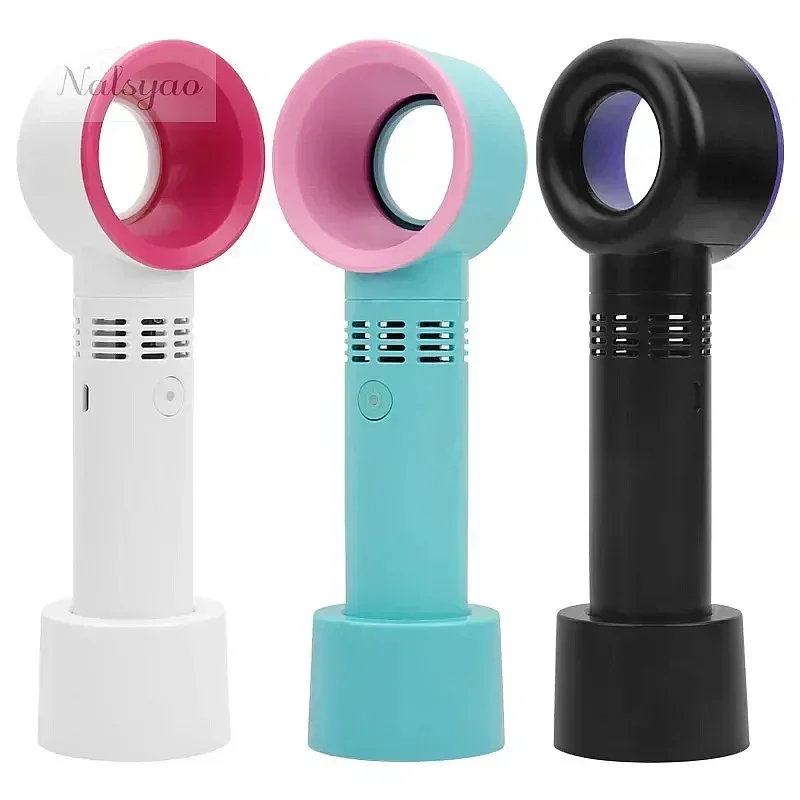 USB Charging Eyelashes Dryer Bladeless Fan Fast Drying Plant False Lashes Organizer Beauty Makeup Tools