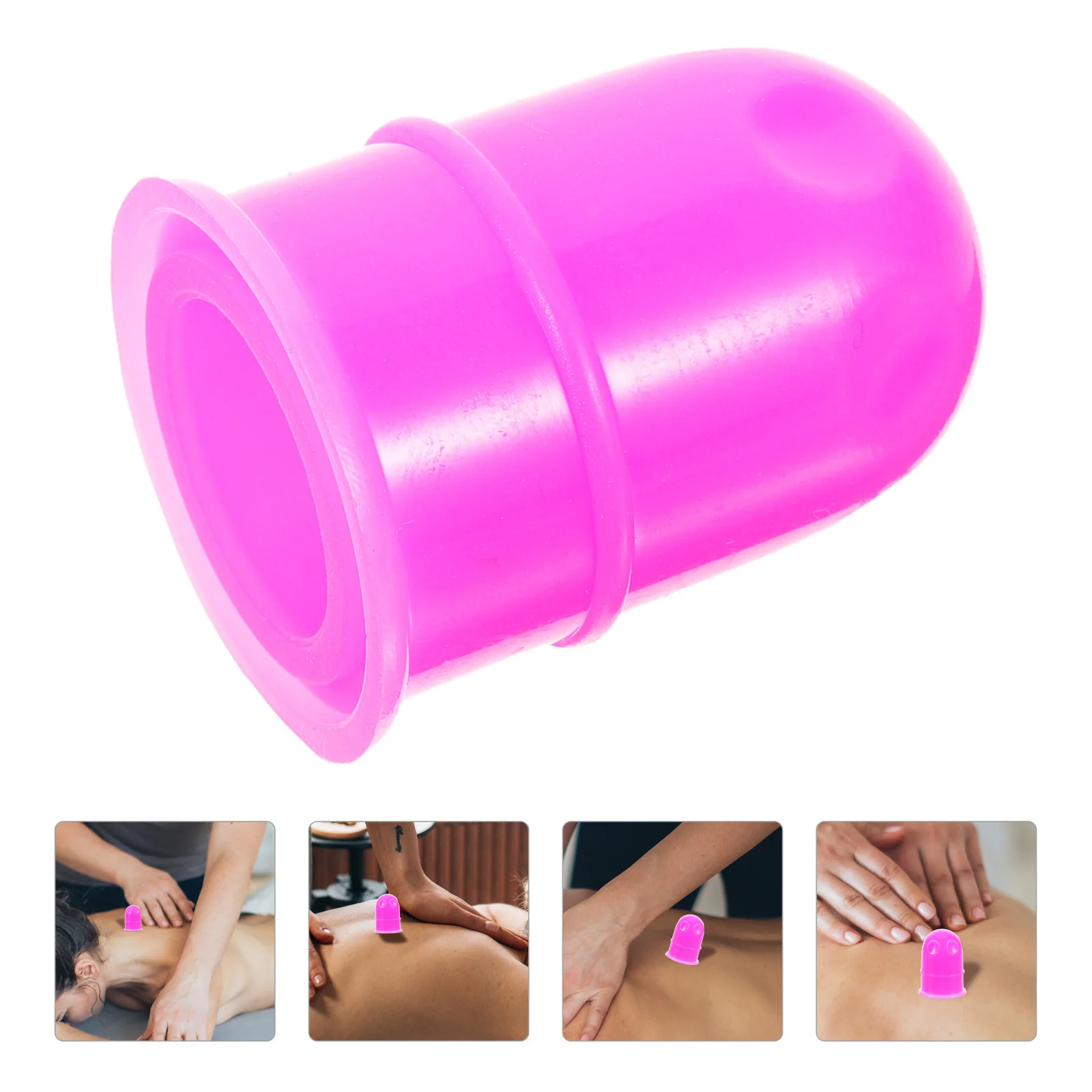 

Reusable Silicone Cupping Can Durable Massage Cup for Body Cupping Suction Tool Silicone Jar Massage Accessories